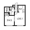 クレエボヌール2階4.8万円