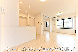 メゾン・ド・モリヤマ　I 205 2階1LDKのリビング/ダイニング