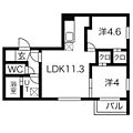 レジェーロ2階6.8万円