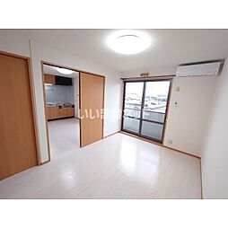 パナステージ　四季の郷　C 202 2階2DKのリビング/ダイニング