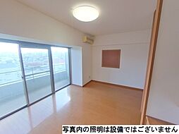 熊本電気鉄道 坪井川公園駅 徒歩7分の賃貸マンション 6階1LDKのリビング/ダイニング