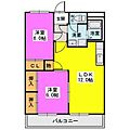 パークサイド橘2階6.0万円