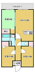 ライオンズマンション春日公園 3LDKの間取図画像
