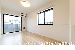 ヴィラバース 205 2階1LDKのリビング/ダイニング