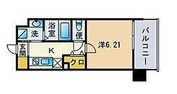 Rupieレジデンス九大学研都市2 1Kの間取図画像