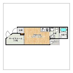 間取図画像 ワンルーム