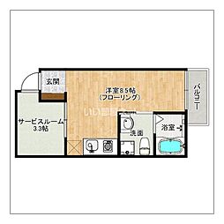 間取図画像 ワンルーム