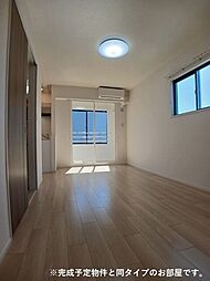 ディープバレー 203 2階1LDKのリビング/ダイニング