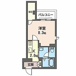 ＭＡ　ＭＡＩＳＯＮ 1階1Kの間取り