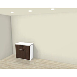 ティンガーラ須ヶ口　EAST 202 2階1LDKのリビング/ダイニング