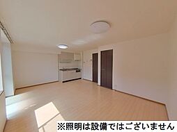 JR豊肥本線 光の森駅 徒歩29分の賃貸アパート 1階1LDKのリビング/ダイニング