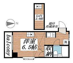 間取図画像 ワンルーム