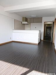 ユートピアタウン北館 4D 4階3LDKのリビング/ダイニング