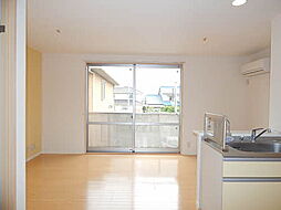 ディアス浜崎　　Ａ棟 202 2階2LDKのリビング/ダイニング