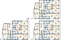 Ｐａｒｋｌｅｔ・高坂 3階1LDKの間取り