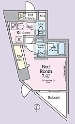 ＡＲＫＭＡＲＫ池袋本町 5階1Kの間取り
