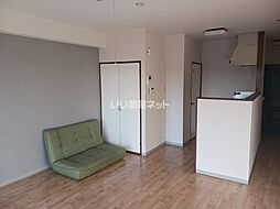 上毛電気鉄道 中央前橋駅 徒歩15分の賃貸アパート 3階1Kのリビング/ダイニング