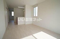 JR東北本線 郡山駅 バス18分 久留米三丁目下車 徒歩8分の賃貸アパート 1階2LDKのリビング/ダイニング