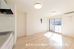 シェル・ブルゥ 101 1階1LDKのリビング/ダイニング