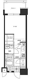 エンクレスト博多駅東 1Kの間取図画像