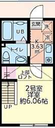 間取図画像 1K