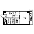 プラザ鹿野4階4.3万円