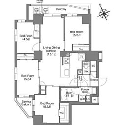 間取図画像 4LDK