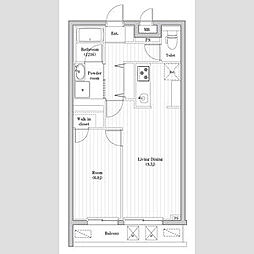 アーバンパーク東向島 504 5階1LDKの間取り
