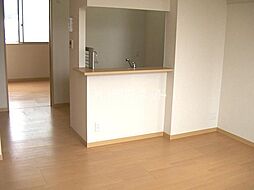 東武桐生線 阿左美駅 徒歩16分の賃貸アパート 1階2LDKのリビング/ダイニング