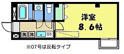 間取図画像 1K