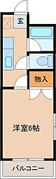 間取図画像 1K