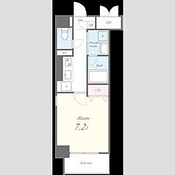 アフロディーテ 1Kの間取図画像