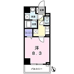 間取図画像 1K