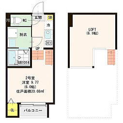 AzulPremio 1Kの間取図画像