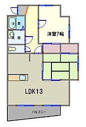 ドリームA 2LDKの間取図画像