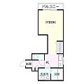 きしゃばパークマンションM2階4.0万円