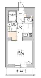 アラモファミリア杉崎町 ワンルームの間取図画像