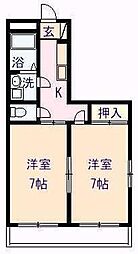 ハイム・コンフォート 2Kの間取図画像