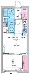 Genovia池袋 1LDKの間取図画像