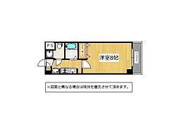 MOKU・MOKU 1Kの間取図画像