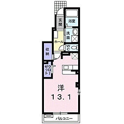 メゾン・ハーモニー ワンルームの間取図画像