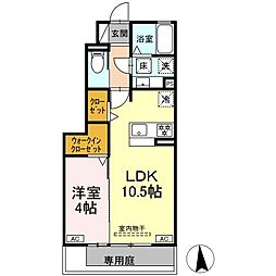 Ligare 1LDKの間取図画像