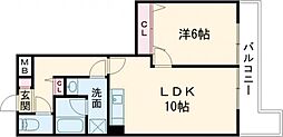 メゾン・ド・レガート 1LDKの間取図画像
