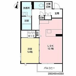 manorhouse 1LDKの間取図画像