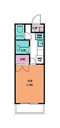 オデンセの家 1Kの間取図画像