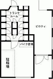 ベルシードステアー亀戸II502 1LDKの間取図画像
