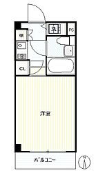 ワコーレ花小金井 ワンルームの間取図画像