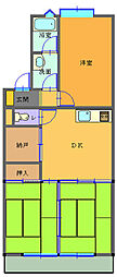しんとみレジデンス 3DKの間取図画像
