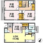 神奈川県茅ヶ崎市東海岸南2丁目9396番1の一部：物件画像／大東建託リーシング株式会社　平塚駅前店