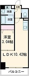 リアライズ宿院 1LDKの間取図画像